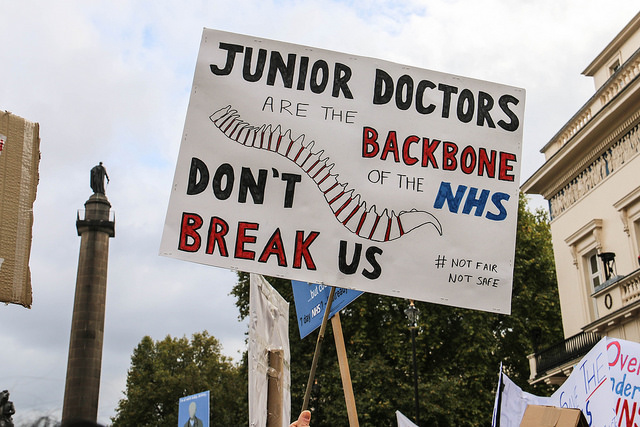 Junior Doctors Protest by Rohin Francis (CC BY 2.0)