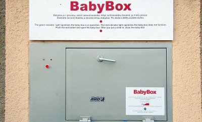 Babybox venkovní strana